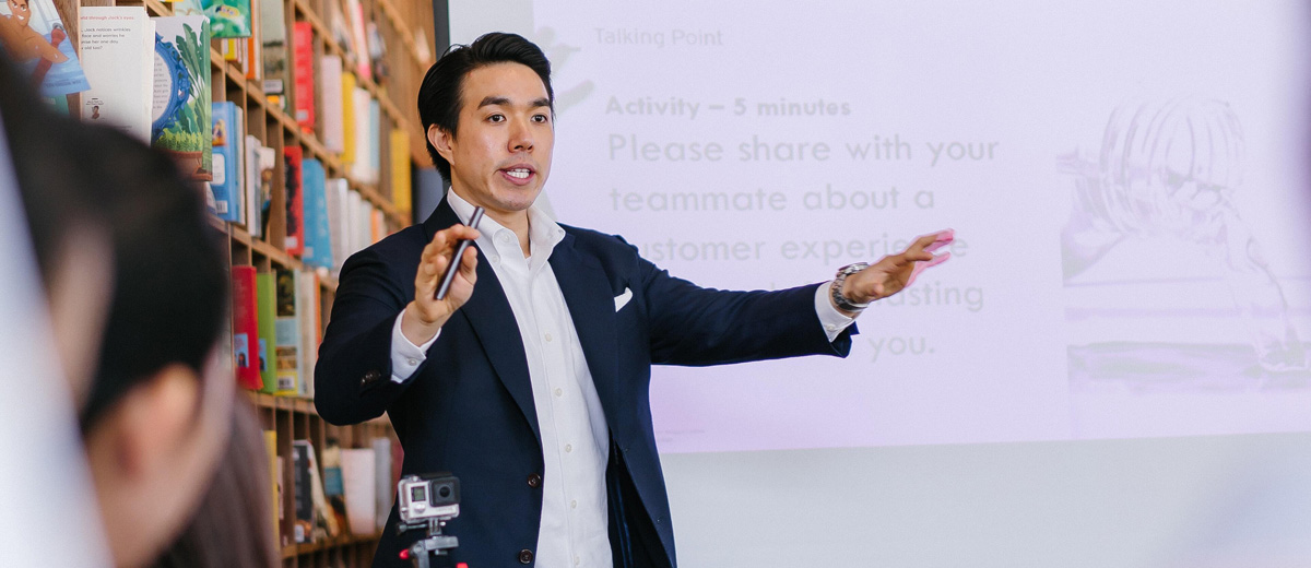 Teaching and Presenting Stock Image